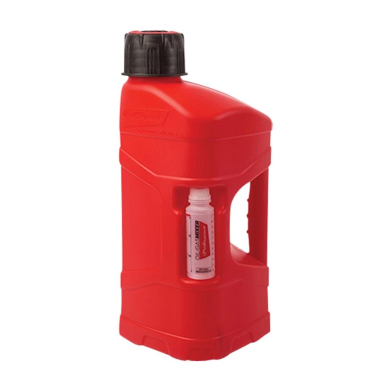 Bidon essence 10l Polisport prooctane avec bouchon et melangeur 100ml