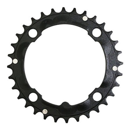 PLATEAU VTT 4BRA D.104 POUR SUNRACE 32DTS TRIPLE MILIEU NOIR ALU COMPATIBLE AUTRES MARQUES