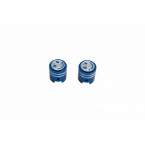 BOUCHON DE VALVE SCOOT-CYCLO REPLAY VS PISTON BLEU  (PAIRE)