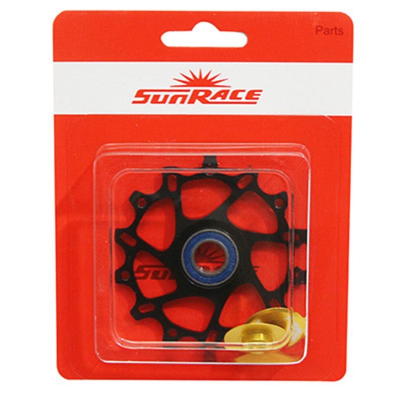 GALET DERAILLEUR SUNRACE 14 DENTS CERAMIC POUR DERAILLEUR 12-11-10V.  MS30-MX60-MZ80 (VENDU A L'UNITE)