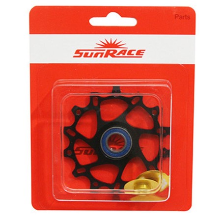GALET DERAILLEUR SUNRACE 14 DENTS CERAMIC POUR DERAILLEUR 12-11-10V.  MS30-MX60-MZ80 (VENDU A L'UNITE)