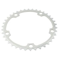 PLATEAU ROUTE DIAM 130 EXTER 52DTS ARGENT ALIZE (COMP.SHIMANO) TA 8/9/10V. 5 BRANCHES