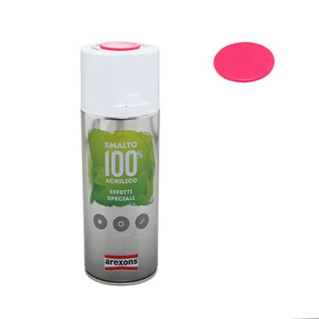 BOMBE DE PEINTURE AREXONS ACRYLIQUE 100 FLUO FUCHSIA AEROSOL 400 ml (3694)