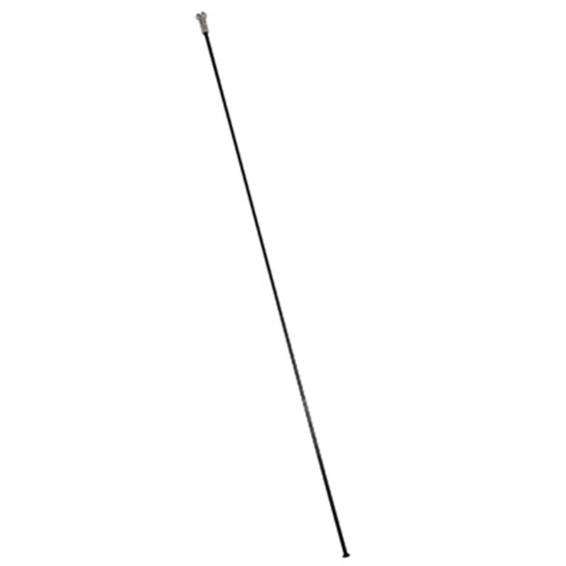 RAYON INOX NOIR TETE DROITE DT SWISS COMPETITION 2-1.8-2mm L 274mm SANS ECROU (UNITE)