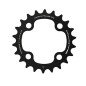 PLATEAU VTT 4BRA D.104 TA CHINOOK DOUBLE-TRIPLE 32DTS EXTERIEUR NOIR ALU POUR SHIMANO - SRAM - RACE FACE - FSA 10-11V.