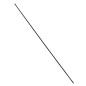 RAYON INOX NOIR TETE DROITE DT SWISS AERO 2-2.3-2mm L 296mm SANS ECROU (UNITE) POUR ROUE R24 COTE OPPOSE CASSETTE