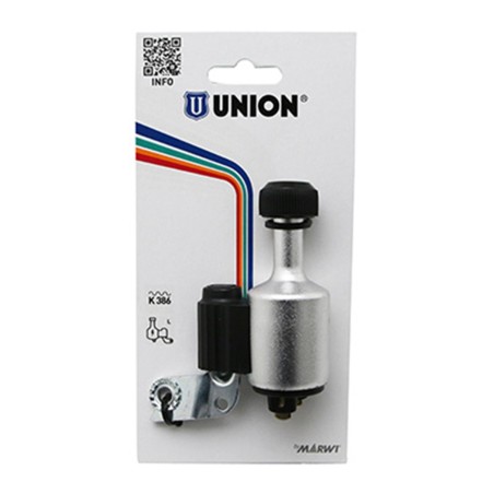 DYNAMO GAUCHE ALU MARWI NOIR GALET NYLON  6V-3W (SUR CARTE)