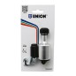 DYNAMO GAUCHE ALU MARWI NOIR GALET NYLON  6V-3W (SUR CARTE)