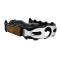 PEDALE VTT ROULEMENT ETANCHE PREMIUM NEWTON CORPS ALU NOIR CAGE ALU ARGENT-NOIRE 9-16" (PAIRE)
