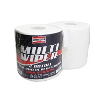 PAPIER BOBINE ESSUIE-MAIN AREXONS WIPPER II MULTI OUATE  (2 BOBINES - 1000 FEUILLES dim 20.3x25cm)
