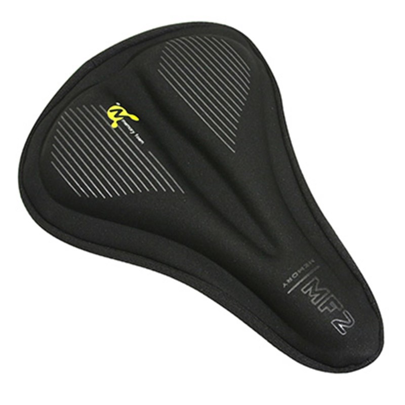 COUVRE SELLE VELO NEWTON GEL MEMOIRE DE FORME NOIR (270x195mm)