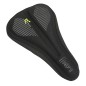 COUVRE SELLE VELO NEWTON GEL MEMOIRE DE FORME NOIR (280x165mm)