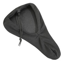 COUVRE SELLE VELO NEWTON GEL MEMOIRE DE FORME NOIR (280x165mm)