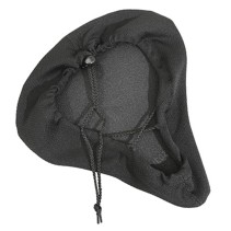 COUVRE SELLE VELO NEWTON GEL MEMOIRE DE FORME NOIR (245x230mm)