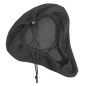 COUVRE SELLE VELO NEWTON GEL MEMOIRE DE FORME NOIR (245x230mm)