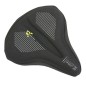 COUVRE SELLE VELO NEWTON GEL MEMOIRE DE FORME NOIR (245x230mm)