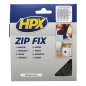 RUBAN ADHESIF HPX AUTO-AGRIPPANT ZIP FIX CROCHET NOIR 20mm x 5M