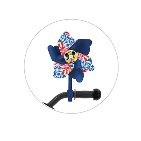 MOULIN A VENT DISNEY MICKEY BLEU FIXATION CINTRE  (VENDU A L UNITE)