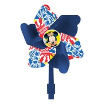 MOULIN A VENT DISNEY MICKEY BLEU FIXATION CINTRE  (VENDU A L UNITE)