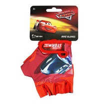 GANTS VELO COURT ENFANT DISNEY CARS ROUGE (PAIRE SOUS CARTE)