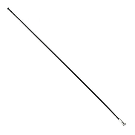 RAYON INOX NOIR PLAT 2mm L 286mm SAPIM TETE DROITE AVEC ECROUS (VENDU A L'UNITE)