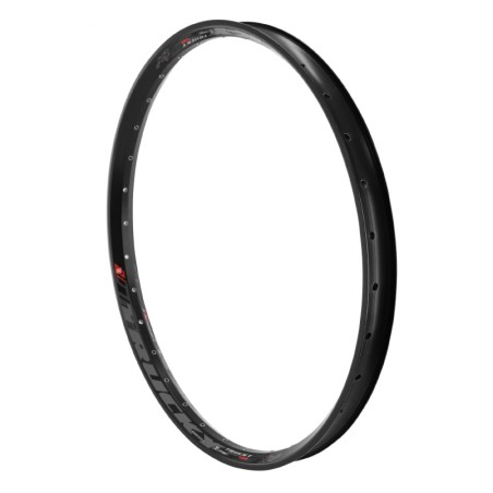 Jante vtt 27.5"  trucky 40 disc noir 32t. double paroi avec oeillets (largeur 40mm) pour pneu 2.50 - 3.00