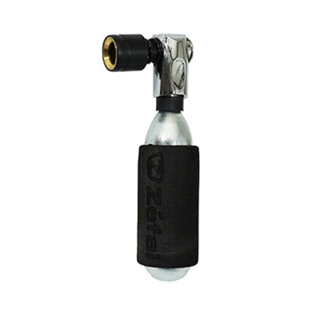 GONFLEUR ZEFAL EZ PUSH NOIR (DEBIT REGLABLE) VP-VS (LIVRE AVEC CARTOUCHE 16g FILETE)