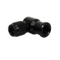 GONFLEUR P2R PIRANHA ALU NOIR (DEBIT REGLABLE) 7BARS VP-VS-VR(REGINA) POUR TOUT MODELE CARTOUCHE FILETE (LIVRE SANS CARTOUCHE)