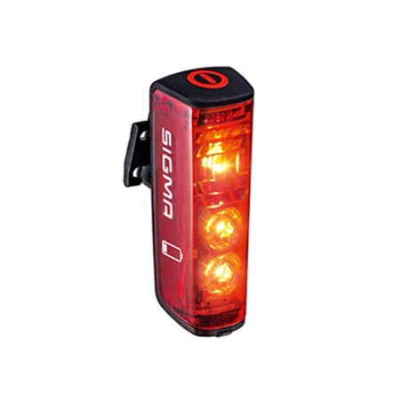 ECLAIRAGE VELO RECHARG.USB AR SIGMA LED BLAZE FLASH NOIR 4 MODES (FIXATION TIGE DE SELLE)