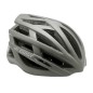 CASQUE VELO ADULTE GIST E-BIKE PLANET URBAN GRIS MAT IN-MOLD TAILLE 52-58 REGLAGE MOLETTE 212GRS - ECLAIRAGE INTEGRE