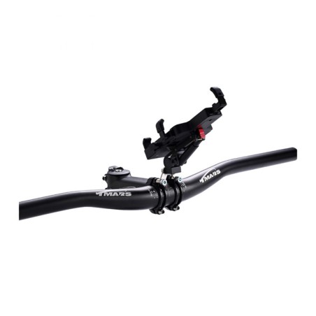 SUPPORT TELEPHONE-SMARTPHONE TMARS FIXATION SUR VIS DU CAPOT DE POTENCE POUR TAILLE 122x52 à 170X82