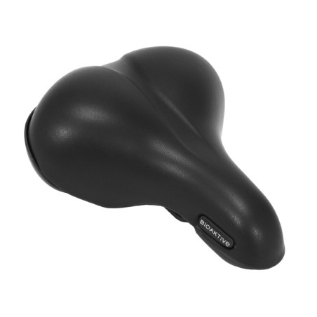 SELLE SAN MARCO BIOAKTIVE CITY MEMOIRE DE FORME MIXTE NOIR RAIL ACIER 530g 220x269mm