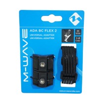 SUPPORT FIXATION PORTE BIDON-MINI POMPE NOIR SUR VELCRO POUR VELO MUSCULAIRE ET VAE