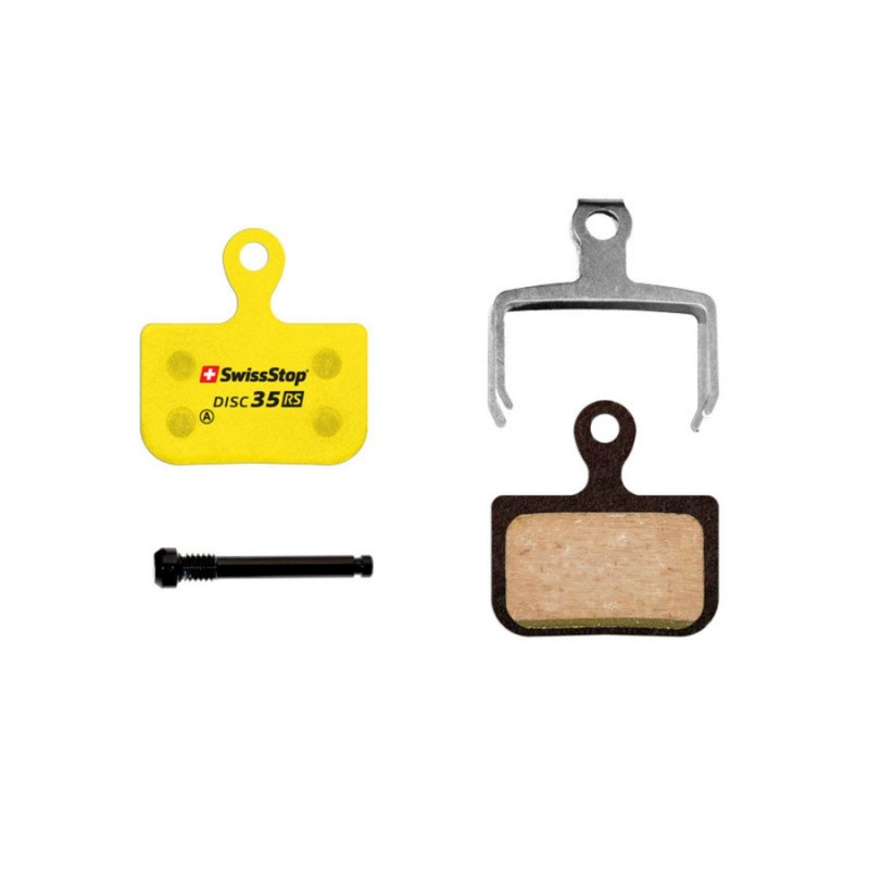 Plaquette de frein route - vtt pour Sram red et force etap axs, leval ultimate et tlm b1 (2020 )  (swissstop organic silence -