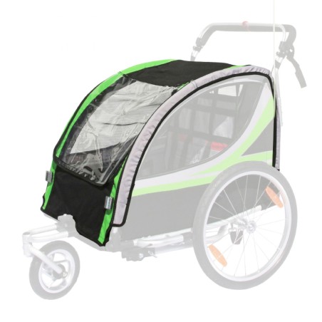 Bache pour remorque enfant 137793 - partie fixe arriere et avant uniquement