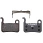 Plaquette de frein vtt pour Shimano xtr m966-m965-m975-xt m765-m775-lx  m585-deore m595-m596-m655  (Newton organic)