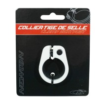 COLLIER SERRAGE TIGE DE SELLE CHC NEWTON ALU BLANC DIAM. 28,6mm