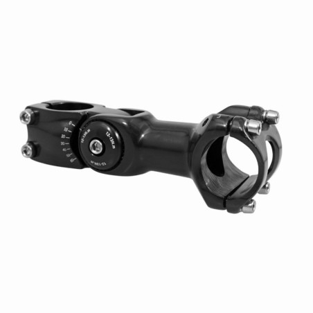 POTENCE VTT-VTC  REGLABLE NOIR 31,8  L 110mm POUR PIVOT FOURCHE 1"'1-8