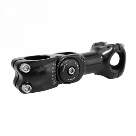 POTENCE VTT-VTC  REGLABLE NOIR 31,8  L 110mm POUR PIVOT FOURCHE 1"'1-8
