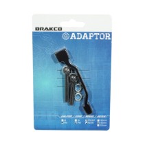 ADAPTATEUR FREIN A DISQUE VTT BRAKCO DISQUE 180mm ETRIER POST-MOUNT SUR CADRE 160MM POSTMOUNT