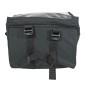 SACOCHE DE CINTRE-GUIDON VELO NEWTON N3 NOIR FIXATION VELCRO AVEC LECTEUR CARTE (Lg26xL19xH20)