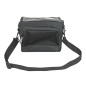 SACOCHE DE CINTRE-GUIDON VELO NEWTON N3 NOIR FIXATION VELCRO AVEC LECTEUR CARTE (Lg26xL19xH20)