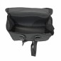 SACOCHE DE CINTRE-GUIDON VELO NEWTON N4 NOIR FIXATION CLIP 25.8-31.8 AVEC LECTEUR CARTE (Lg30xL19xH21)