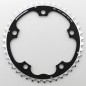 PLATEAU ROUTE 5BRA D.130 STRONGLIGHT 42DTS TRIPLE MILIEU NOIR ALU 7075 TYPE SHIMANO 9-10V.