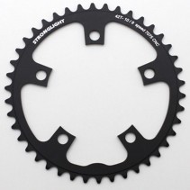 PLATEAU ROUTE 5BRA D.110 STRONGLIGHT 42DTS  INTERIEUR NOIR ALU 7075 TYPE SHIMANO 9-10V.
