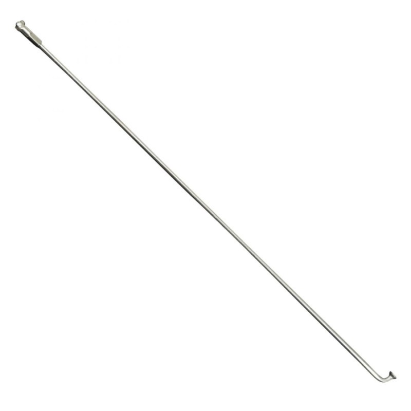 PIECE LEADER FOX - RAYON POUR VELO LEADER FOX INDUKTORA ARRIERE LG 233 INOX DIAM 2.3mm (VENDU A L'UNITE)