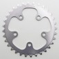 PLATEAU ROUTE 5BRA D.74 STRONGLIGHT 32DTS TRIPLE ARGENT ALU 7075  9-10V.