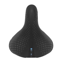 SELLE SAN MARCO BIOAKTIVE CITY GEL FEMME NOIR RAIL ACIER 540g 220x269mm  (SUR CARTE)