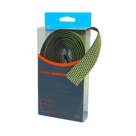 Ruban de guidon Bike Ribbon people jaune-noir