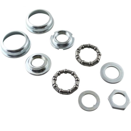 JEU DE PEDALIER BMX ACIER (DIAMETRE EXTERNE DES CUVETTES 51.5mm)